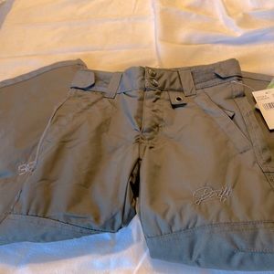 Boys slim snow pants breathable Thermalock coating ThermaTech insulation